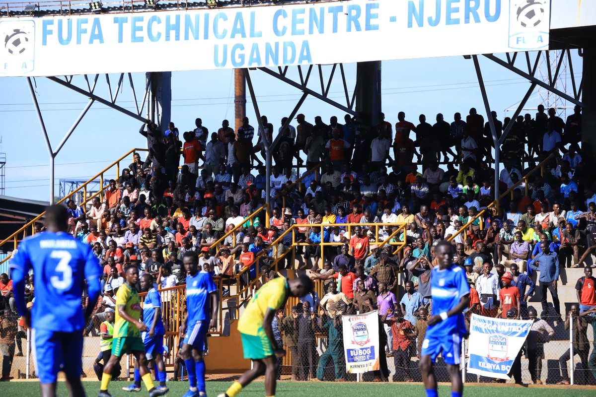 80' BUL FC leads Busoga United FC by two goals at the FUFA Technical Centre, Njeru. #BUSBUL | #StarTimesUPL