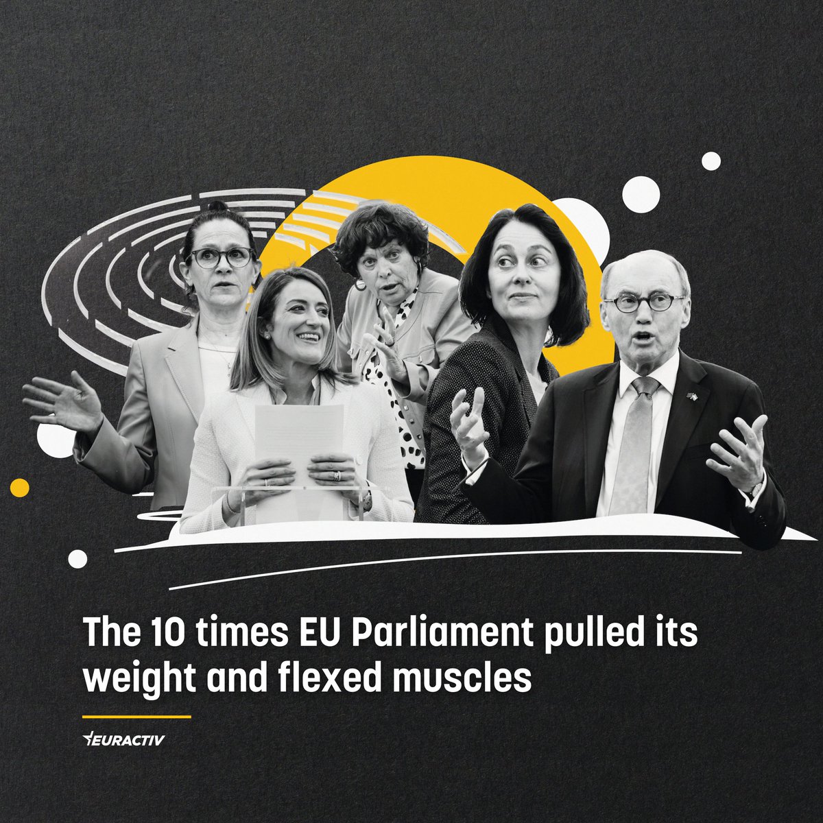 Top stories of the week: Discover the top ten moments where the European Parliament flexed its muscles - from health to economy, passing by rule of law and agriculture. 🔗 eurac.tv/9W_W
