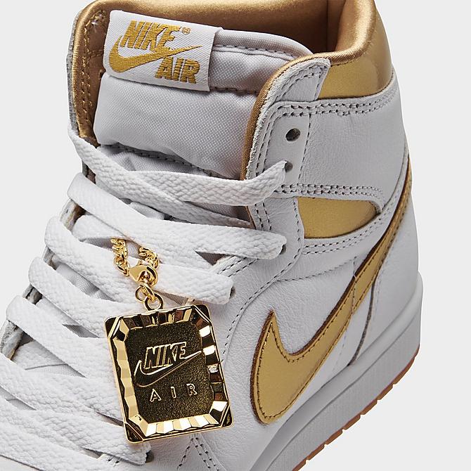 Women's Air Jordan 1 High OG 'Metallic Gold' Available via @FinishLine for $115! (use code SPRINGKICKS - retail $180) #ad @Jumpman23 >>> ow.ly/2gEM50RH2QL