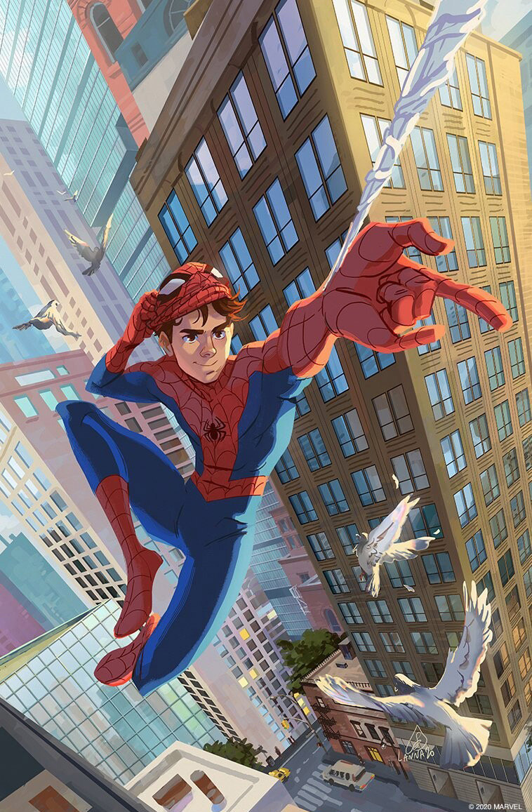 Marvel Action: Origins: Spider-Man Art by Lanna Souvanny #SpiderMan