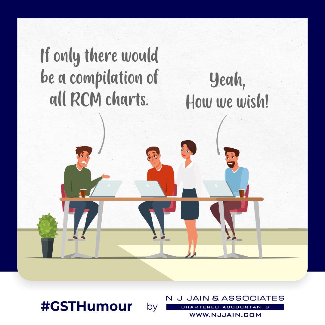 We hear you – presenting the compiled RCM chart to simplify your tax journey!

njjain.com/master-gst-ale…

#TaxRelief #RCM #Efficiency #TaxCompliance