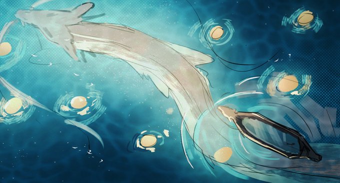 「fish underwater」 illustration images(Latest)