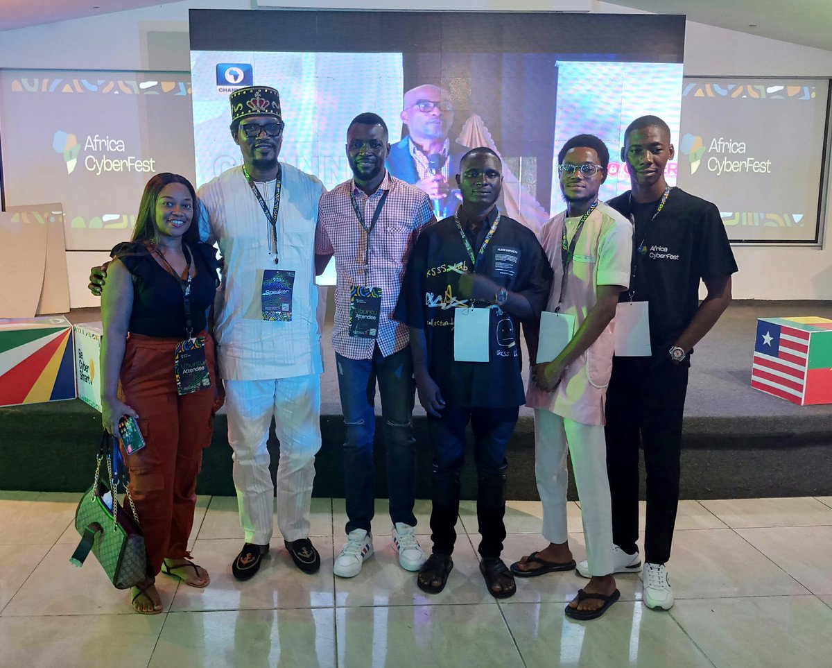 Day 2 Africa CyberFest Thank you for your time @CyberSecFalcon It was an honour to meet you sir. Thank you for the words of wisdom. @africacyberfest #AfricaCyberFest #CyberFest #AfricaCyberFest24