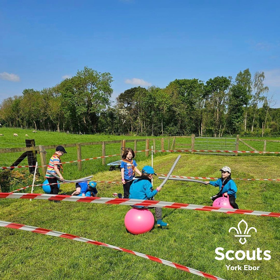 Our Beaver Scouts are having a great activity day and enjoying the weather at @snowballplant🌞 #SkillsForLife