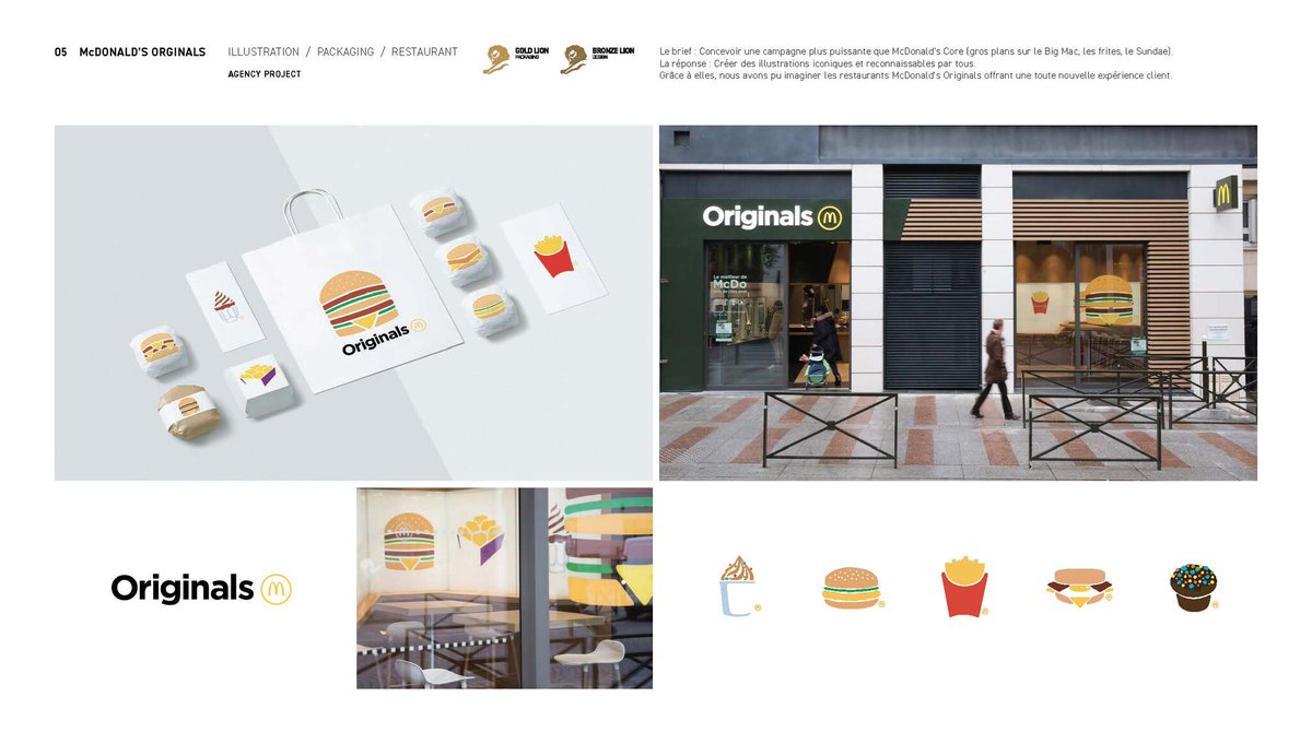 Nos #freelances ont du talent ! Rencontrez Fabien, un designer/graphiste exceptionnel qui a réalisé la direction artistique de 'McDonald's Original' en 2018, depuis la conception jusqu'aux illustrations. ⤵️ #CreativLink #McDonald #DA