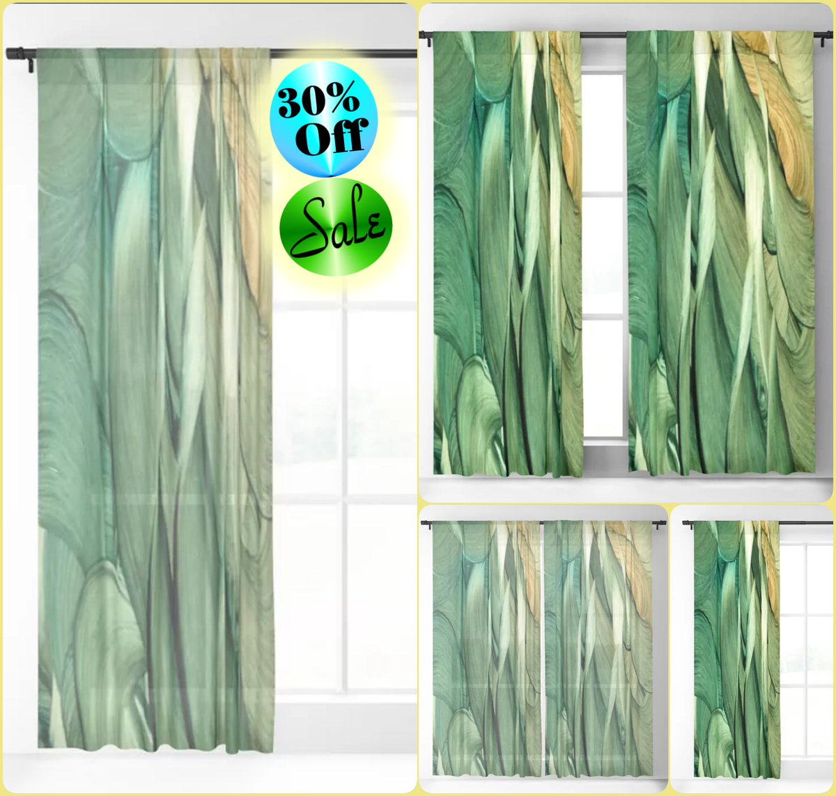 *SALE 30% Off*
Portunes Sheer & Blackout Curtain~by Art Falaxy~
~Exquisite Decor~
#artfalaxy #art #curtains #drapes #homedecor #society6 #swirls #accents #sheercurtains #blackoutcurtains #floorrugs

society6.com/product/portun…
society6.com/product/portun…