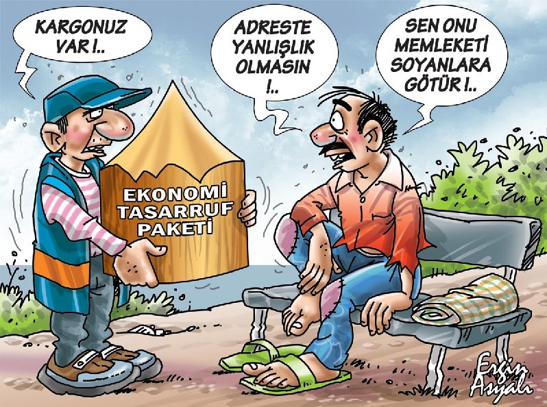 Ergin Asyalı karikatürü