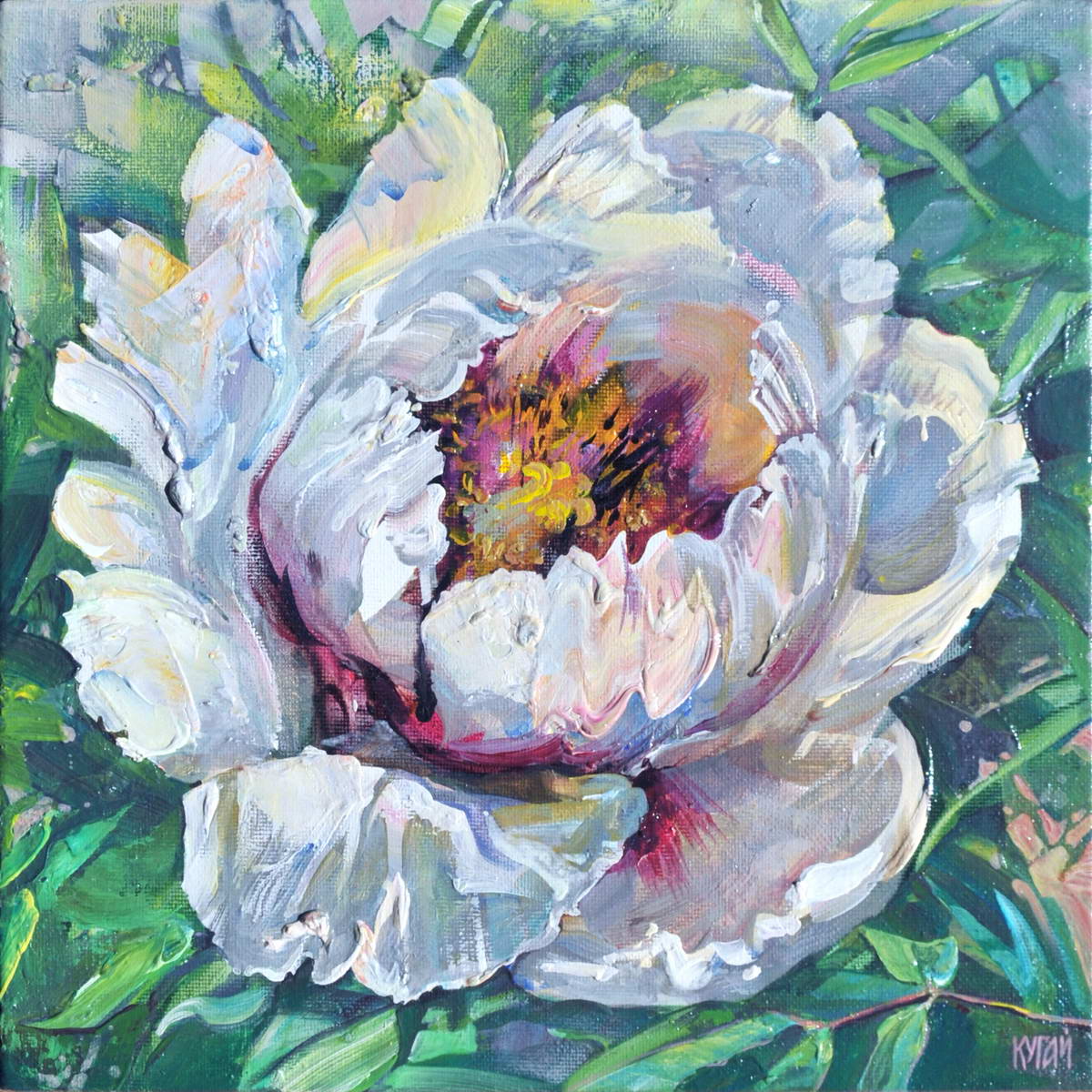 outer_echoes's tweet image. Graduated from the National Academy of Fine Arts and Architecture, Tatiana Kugai strives to create art that showcases a vibrant emotional mood.

1. Orange Poppies
2. White Peony
3. Still Life With Wreath

 #createart #artistsofinstagram #arts #flowers #nature #painting
