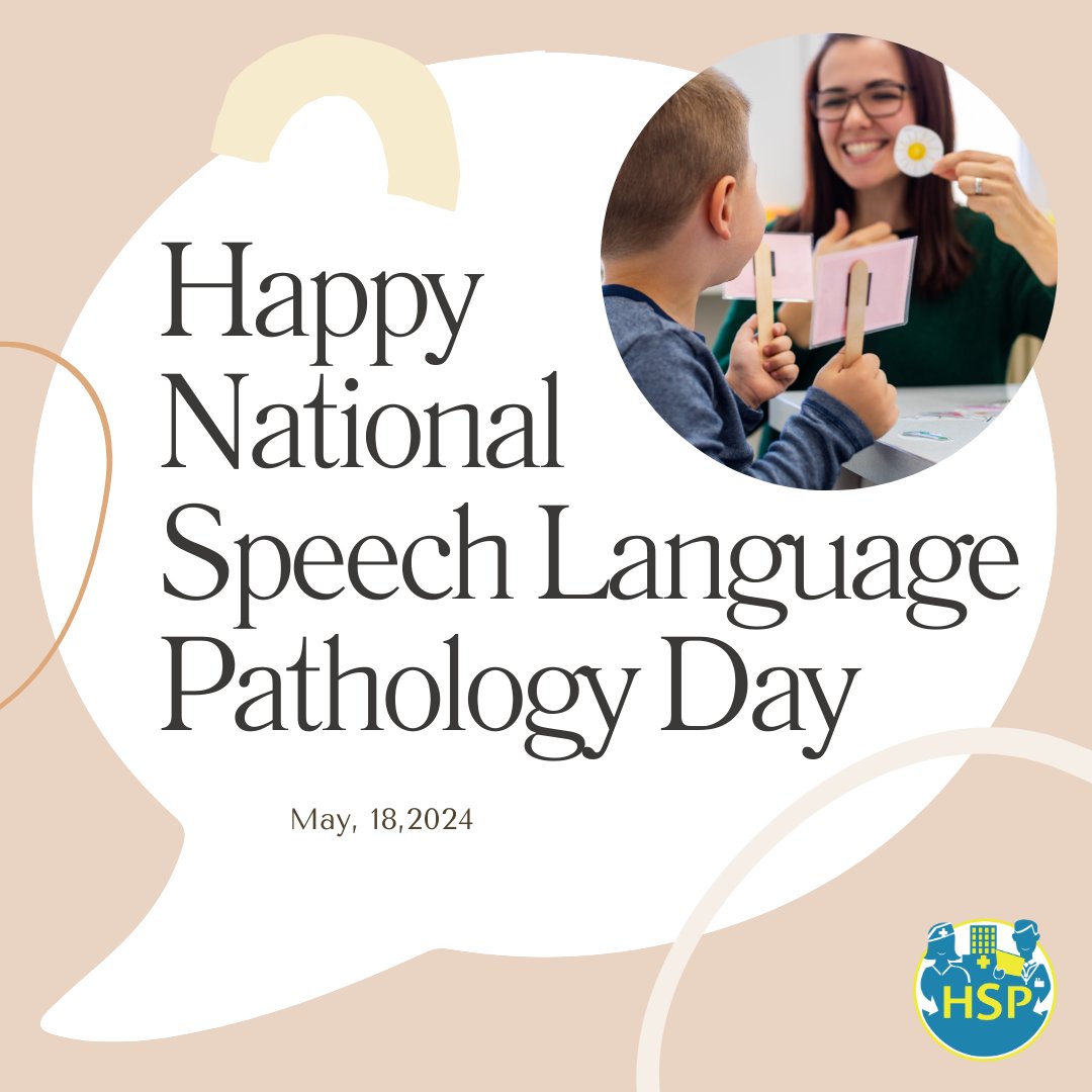 🎉Happy SLP Day!🎉 Today, we honor the incredible Speech-Language Pathologists whose dedication and expertise make a profound difference in countless lives. Here we are proud to support SLPs in their vital work. Take a look at our open SLP positions at hsp-inc.com/job-seeker/job….