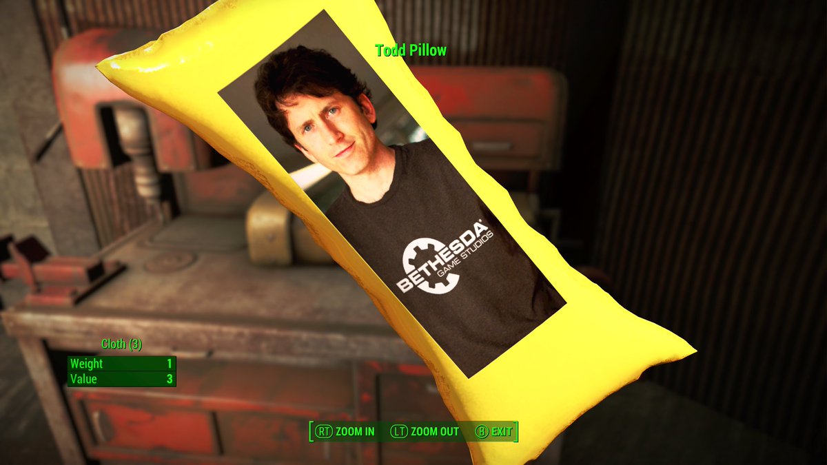 Mikey_Taylorr's tweet photo. My favorite item in #Fallout4. https://t.co/2wQIKNI3Lq