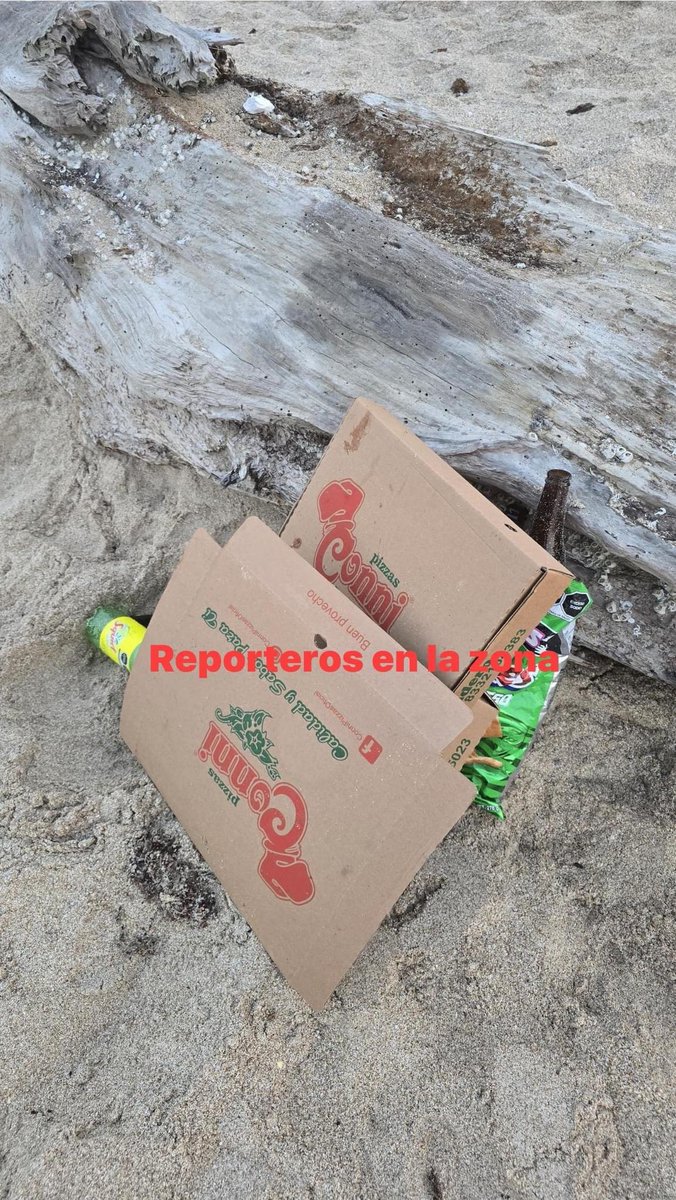 #ReporteCiudadano

“Buenos días reporteros ponle ahí haber si les da vergüenza, estaban a todosima madre en la playa y luego se pararon y dejaron su basurero en la playa y se largaron como si nada 🤬”