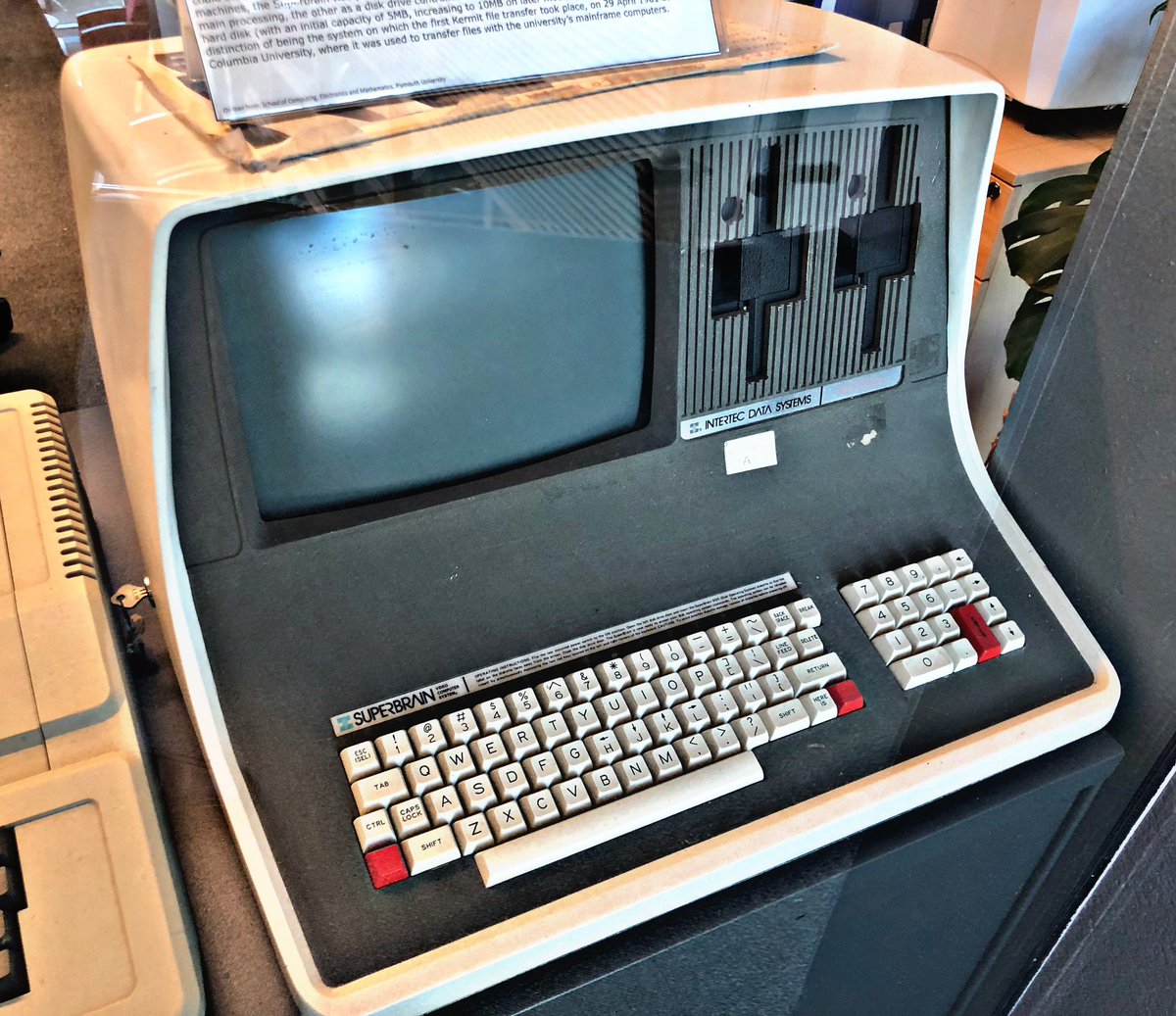 SWRetroComp's tweet photo. You’ve got an #Intertec #Superbrain. Do you save it or swap it? If saving, then why? If swapping, then for what? #RetroSaveOrSwap #RetroComputing #ComputerHistory #VintageComputing #CPM https://t.co/G0PBUQYQSt