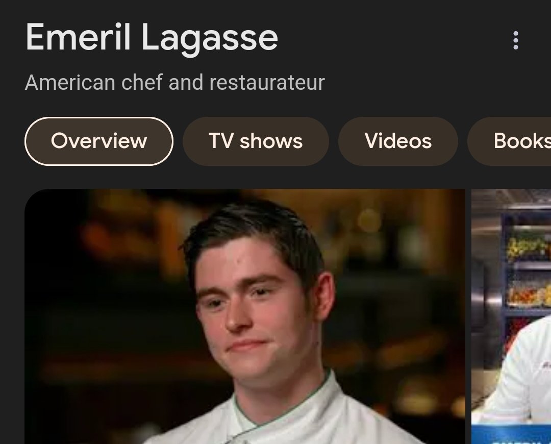 it's really incredible just how fucking bad google is now (for transparency: I googled emeril lagasse after thinking 'what's emeril lagasse up to these days?')
