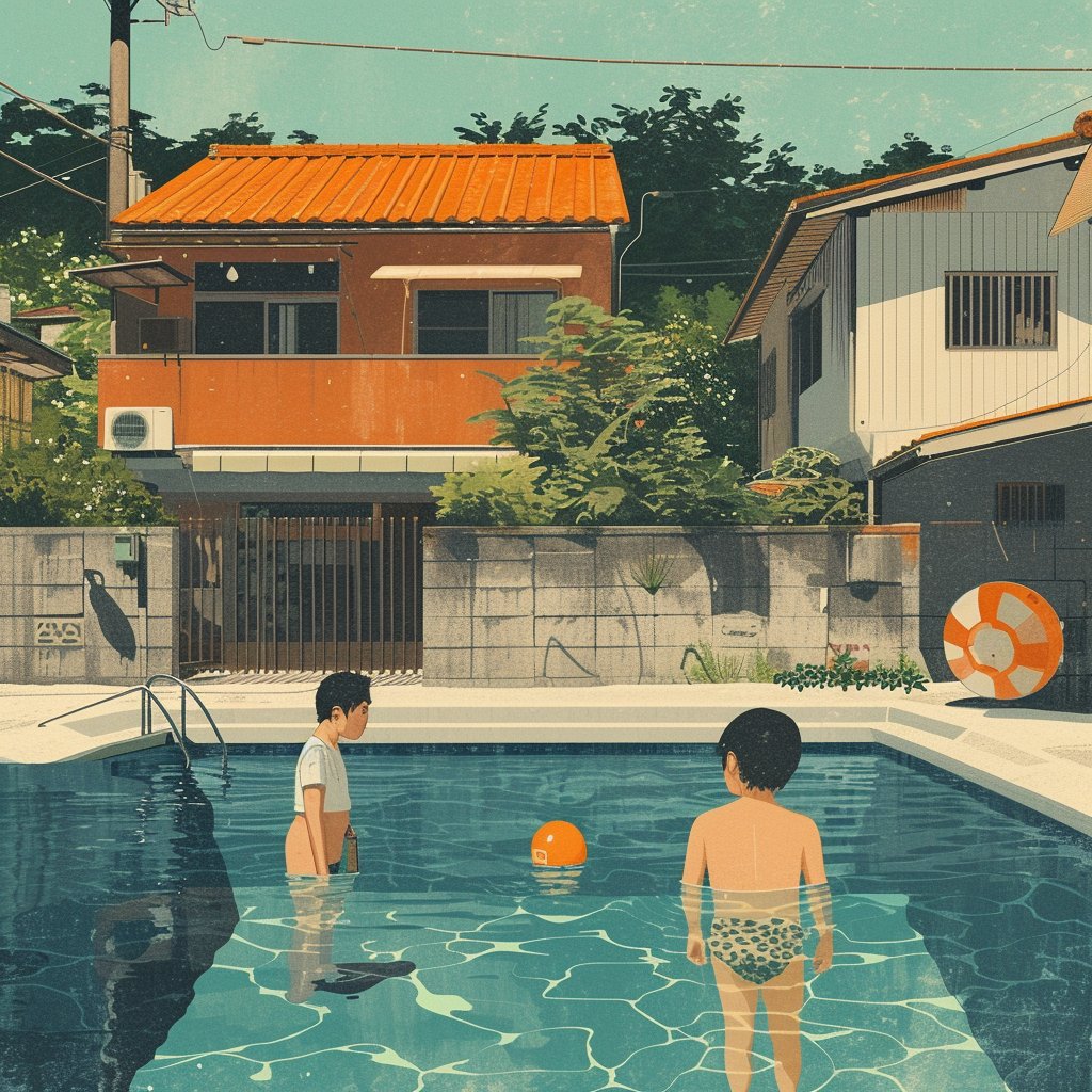 Pool Day 

#Ai #Aiart #AIArtwork
