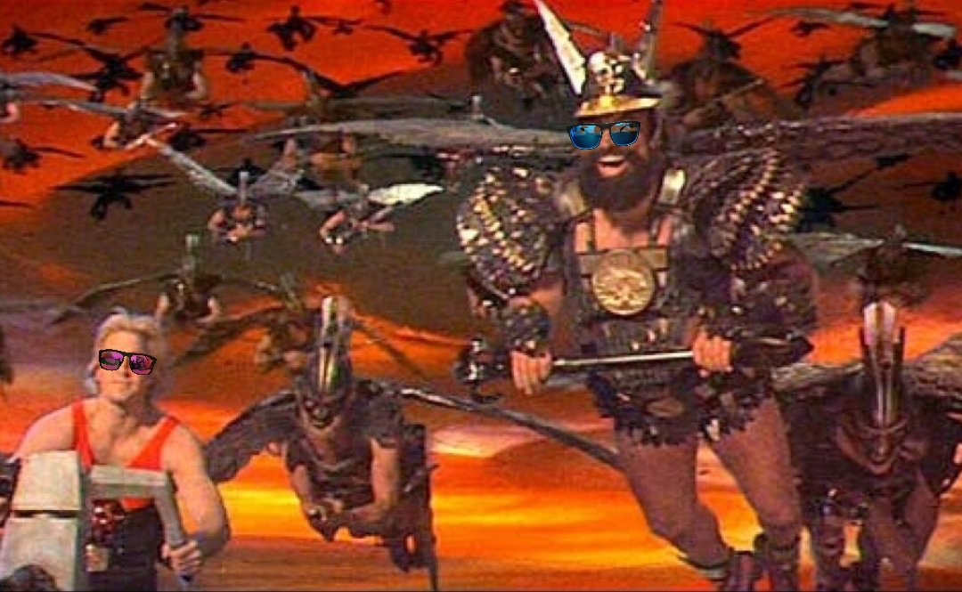 The WBS team getting ready to dive bomb Pit Viper and steal all their business after they decided  to be shitlibs online. (GLOCs are now 15% off with promocode CringeVipers).