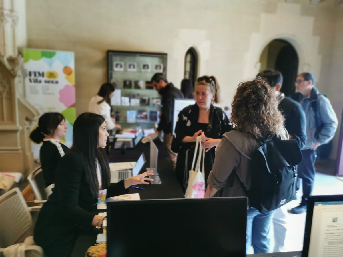 Fimvilaseca_'s tweet photo. Última activitat de la #FiMPro a les 16h., amb el 
'Taller sobre drets d’autor', de la Jornada Soc Autor, organitzada per la Fundació SGAE. @sgaeactualidad https://t.co/YR2upoZYp1