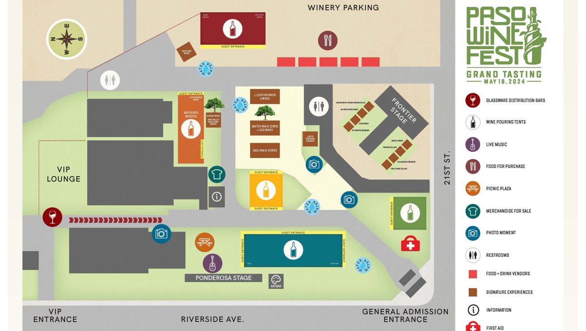 Today is your once-a-year opportunity to taste wines from over 120 Paso wineries all in one place! Tickets are still available online or you can purchase at the Grand Tasting gate. We can't wait to see you there from 12-4:30 p.m.! 🎟️ pasowine.com/winefest/
