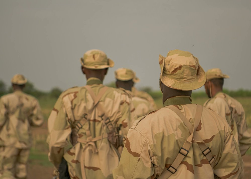 Armed Forces of Mauritania members conduct Close Quarter Battle training led by members from the Spanish Special Operations Command at #Flintlock24 in Daboya, Ghana, May 15, 2024. Flintlock provides an opportunity for African nations to share their successes and best practices.
