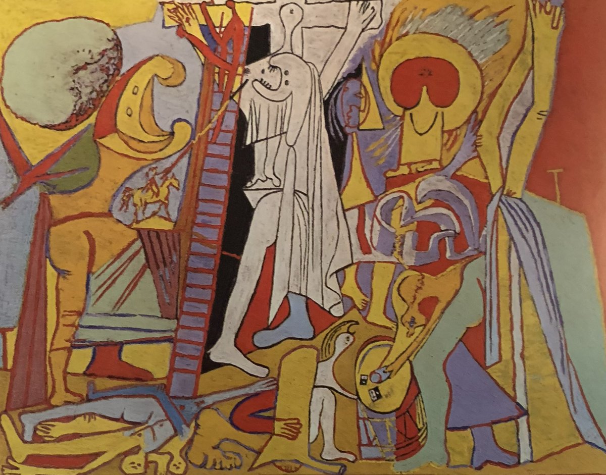 Val Sloggett (@painterseleven) on Twitter photo #Picasso “Crucifixion” 1930. #Spanish Artist. One of the most influential artists of the 20th century, co-founder #Cubist movement.  He lived from 1881-1973. #Picasso “Crucifixion” 1930. #Spanish Artist. One of the most influential artists of the 20th century, co-founder #Cubist movement.  He lived from 1881-1973.