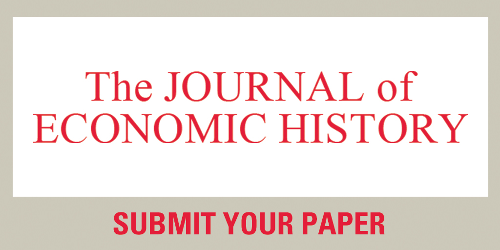 Interested in submitting your article to Journal of Economic History? Click here for more information. 📚 cup.org/3yxP8mN #Econhist @EconHistAssoc