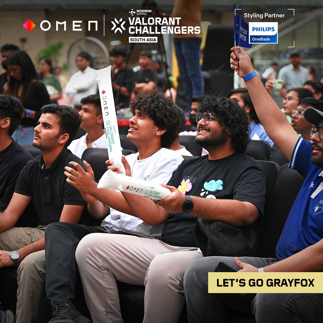 The best of the best! 🔥 Check out the unforgettable moments from the Match 1 of OMEN Valorant Challengers South Asia Cup 2 LAN Final ✨ Join us at Vegas Mall, Dwarka Free For All 📅:18-19th May 2024 🏆Prizepool INR 1 Crore + #VCSA2024 #vcsa #nodwingaming #OMENIndia #riot