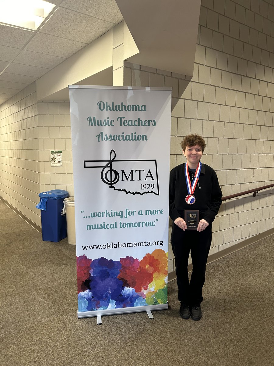 HFAA piano students were busy on May 17th &amp; 18th competing at OMTA State Achievement held on campus at OU. Congrats to Jasper Bryant.