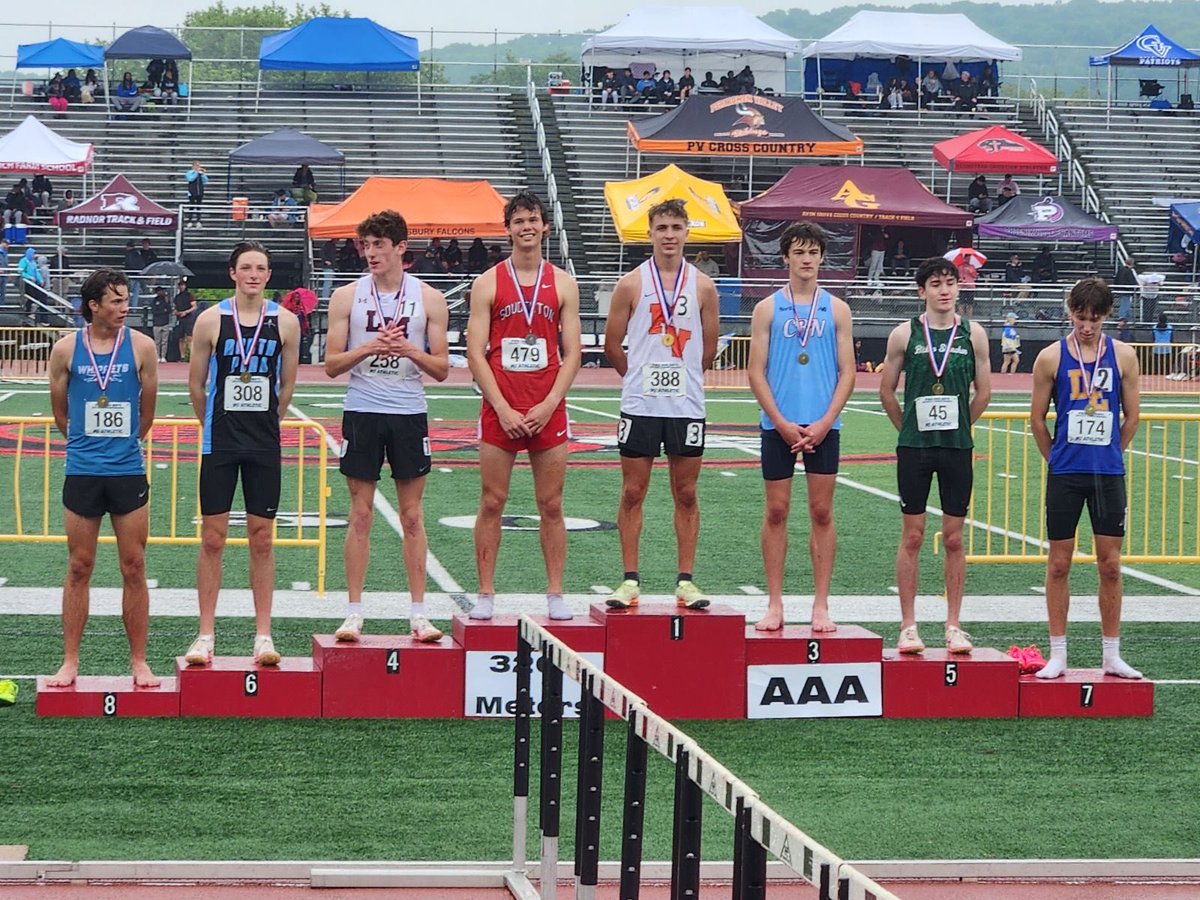 Your Boys 3200m District 1 Champion Ian Johnson!