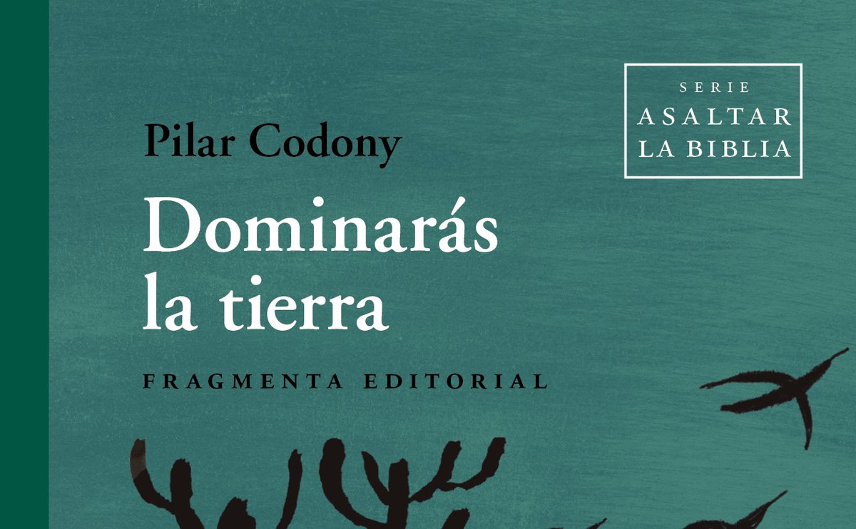 ✍️ «El desarrollo que hace de sus hipótesis es impecable.»

👉 Juan Antonio Martínez de la Fe reseña 'Dominarás la tierra', de Pilar Codony en @Tendencias21 ow.ly/OApv50RCkvO

📗 Web del libro: ow.ly/jomG50Q9Ub0