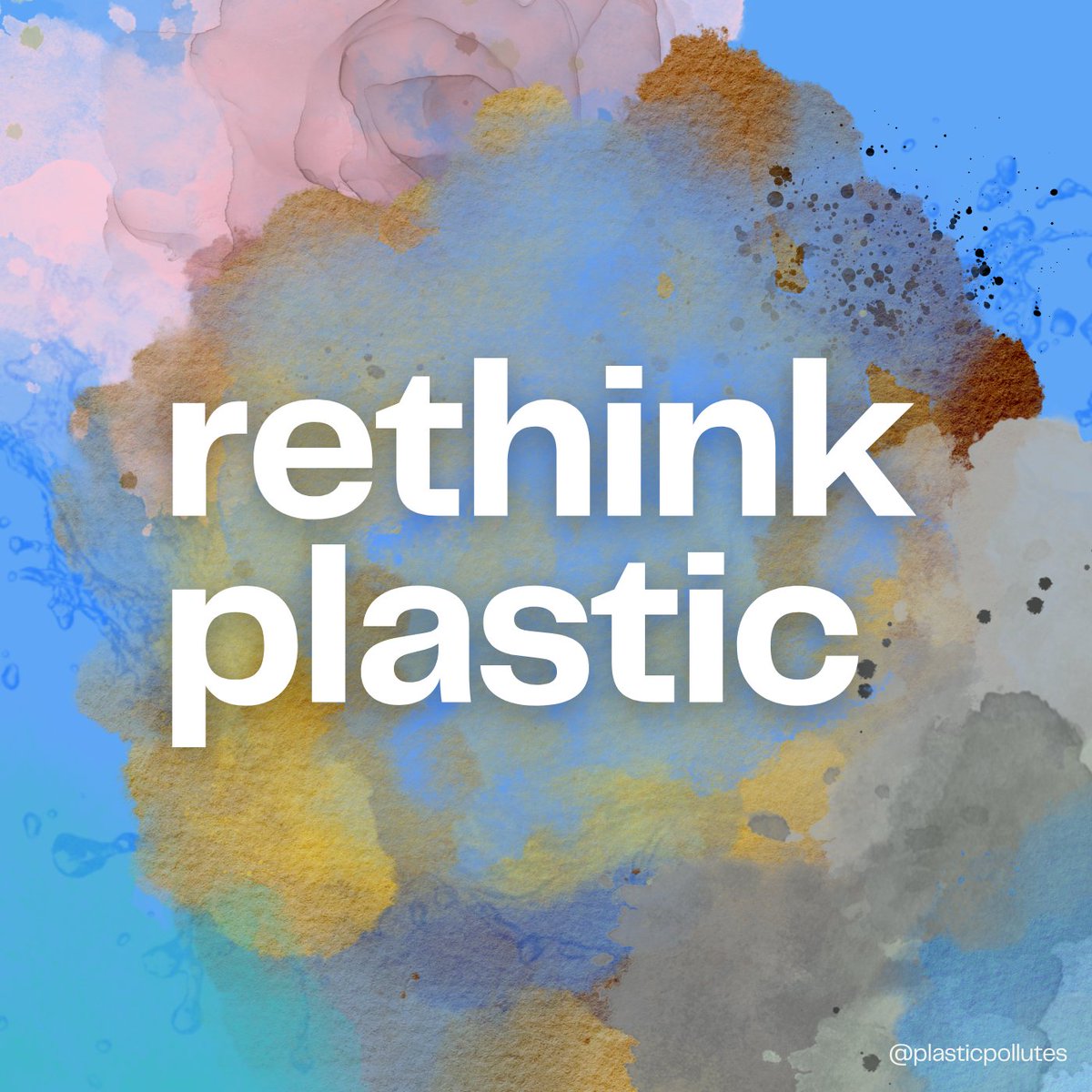 Rethink plastic and embrace plastic-free principles and solutions. Learn more about real solutions to the plastic pollution crisis here: ow.ly/qnnT50RK4tp #PlasticPollutes #BreakFreeFromPlastic