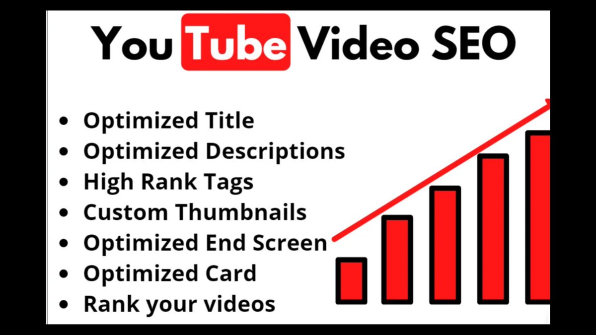 YouTube video SEO involves optimizing your videos to rank higher in YouTube search results and reach a broader audience. 
🔶 Email: mdsazidhasan8484@gmail.com  
📷 What`s app/Telegram: +8801762983515  
#youtubechannelcreate #youtubevideoseo #videoseo #videopromotion #youtubeseo
