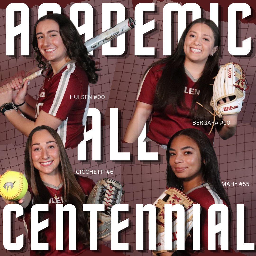 Congratulations to our 4 Academic All-Centennial team!! Academic All-Centennial team honorees are student-athletes that receive both All-Conference and Academic Honor Roll honors. #whyD3 #STUDENT-athlete