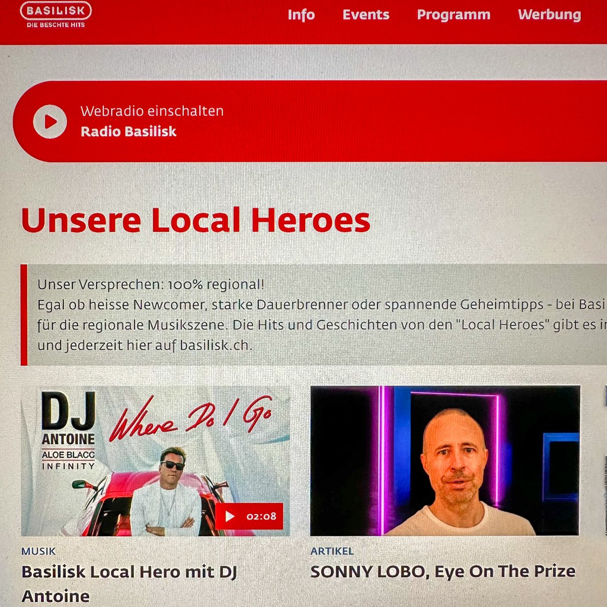 Sonny_Lobo's tweet image. Thanks @radiobasilisk for putting me up as local hero with my new song „Eye on the prize“ co-written with @helienne - side by side with @Djantoine #newmusic #musicblog #edm #newsong #dancemusic #dj