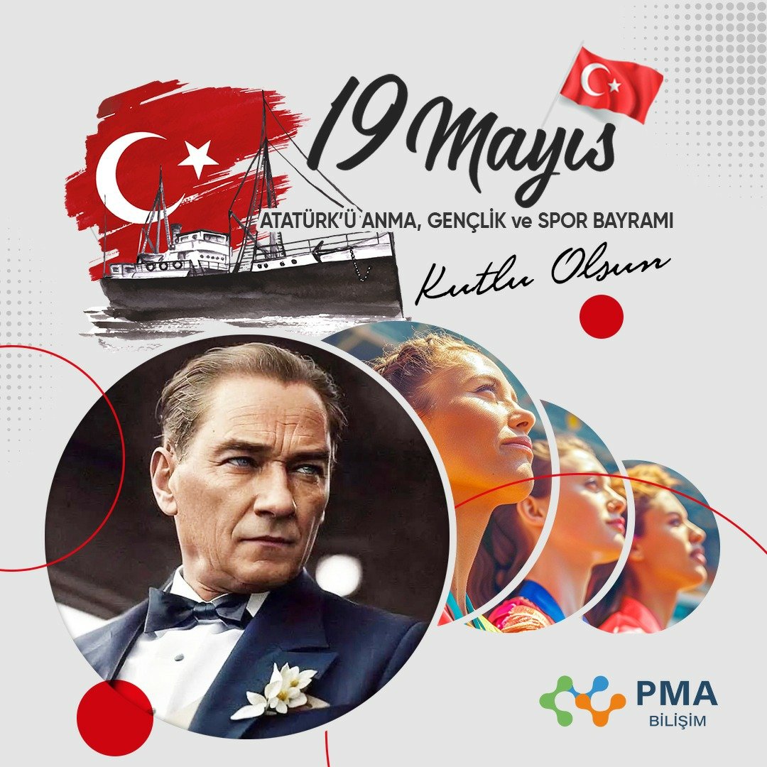 Yüce Atamızın ve aydın büyüklerimizin gösterdiği hedeften ayrılmadan, korkmadan, yılmadan yürümeye devam edeceğiz. ☾☆ 🇹🇷 19 Mayıs Atatürk'ü Anma, Gençlik ve Spor Bayramımız Kutlu Olsun 🇹🇷 ☾☆

pmabilisim.com
#PMA #PMABilisim #PMABilişim
#19Mayis