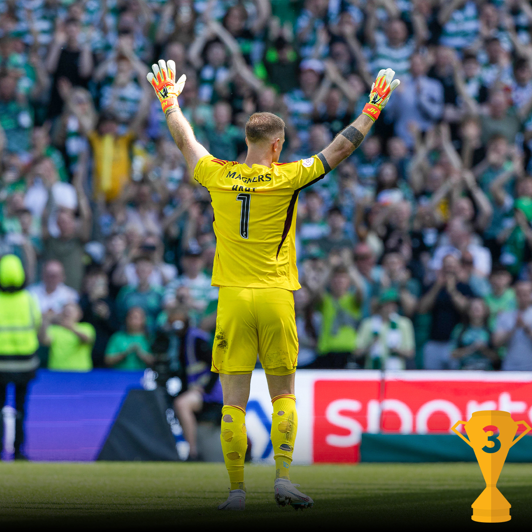 You needed us and we needed you 💚

Joe Hart makes his final #CelticFC appearance at Paradise 😭

One last push! 🔜

#CelticFC🍀🏆