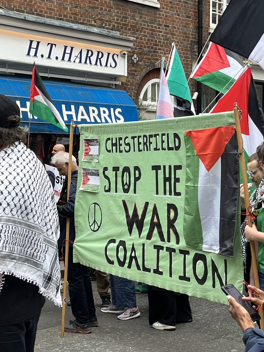 London today for the Nakba 76 March!