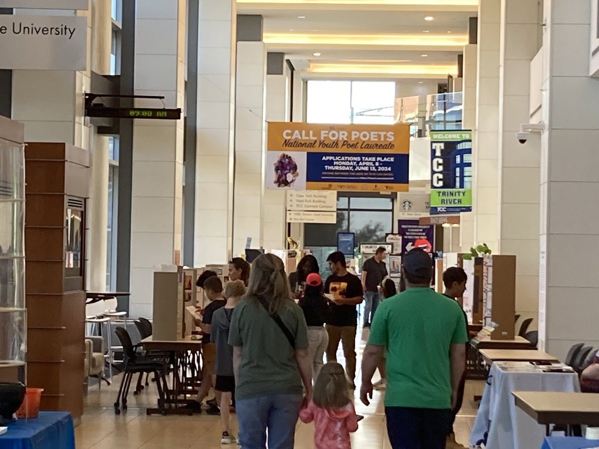 Come on down to TCC Trinity River Campus and check out our #TCCScienceFairExpo24!!! Today from 9-11! #castleberryisd #choosecastleberry