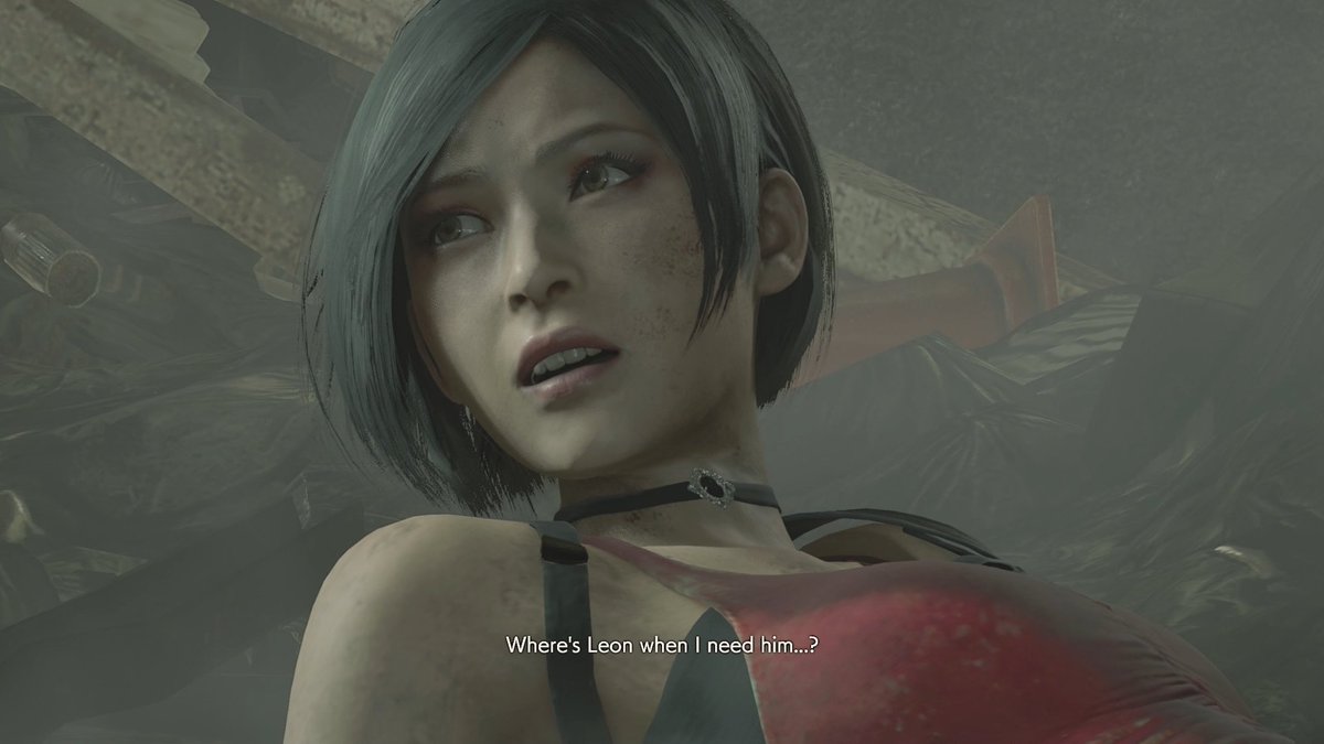Samhael11's tweet photo. where's Leon when I need him... 😅 
#ResidentEvil #REBHFun https://t.co/dPNmJOuo7s