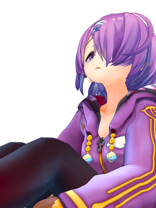 「jacket purple hair」 illustration images(Latest)