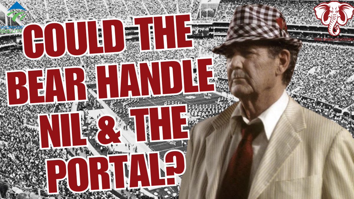 Could legendary Alabama coach Bear Bryant handle the transfer portal & NIL? Crimson Tide legend EJ Junior (@ejunior_e) has the answer in this short video! 

Watch: youtu.be/TuRmuVHRfSo?si…

#CollegeFootball #RollTide #BamaFactor