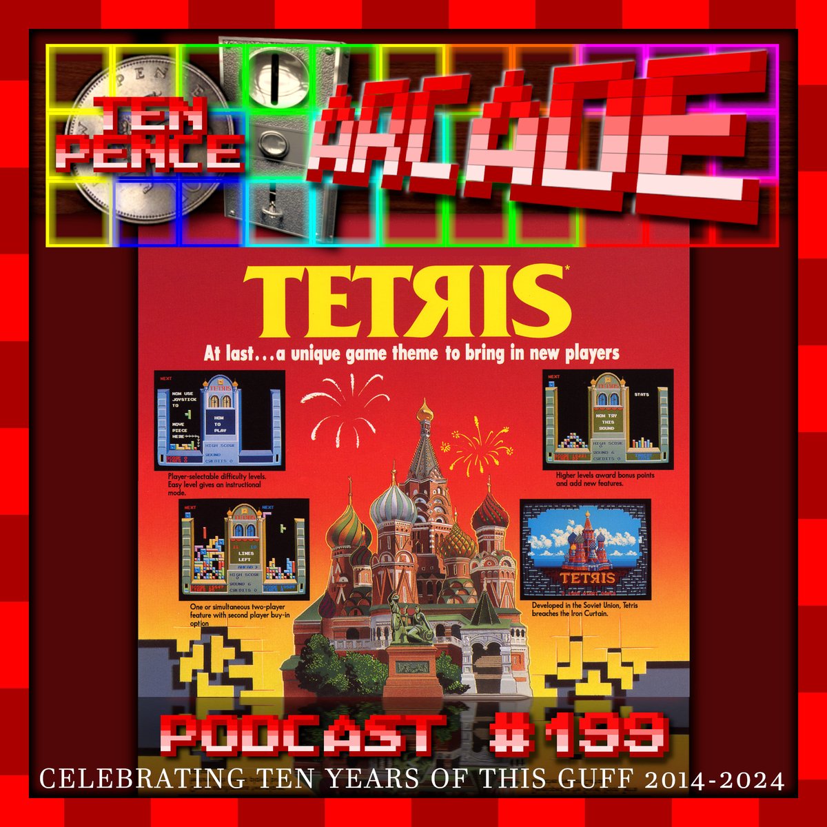 THIS IS THE LAST TEN PENCE PODCAST AS YOU KNOW IT! Vic <a href="/tenpencearcade/">virtvic 🍒</a> is leaving the show to concentrate on his arcade/console/computer modding and repair projects. From pod 200 onward there shall be a good friend of ours co-hosting with me. @shaunholley
bit.ly/4aqqthw