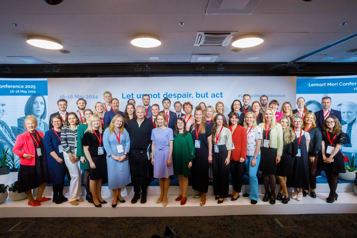 The 1⃣7⃣th #LennartMeriConference has come to an end.

We thank all the participants, speakers and moderators, partners and sponsors, our hardworking volunteers and everyone else who played their part in making this event happen.

And don't forget – let us not despair, but act!