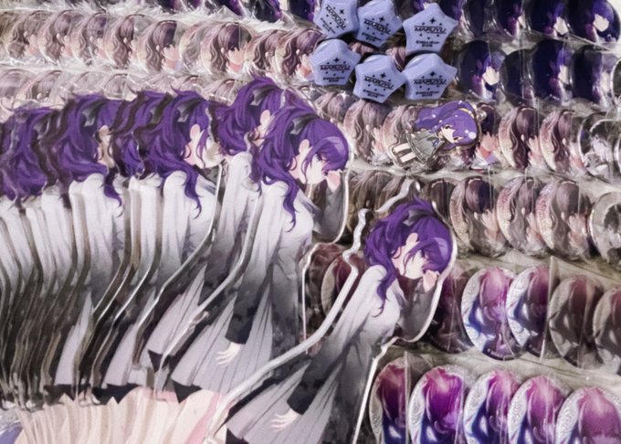 「6人以上の女性 紫髪」のTwitter画像/イラスト(新着)
