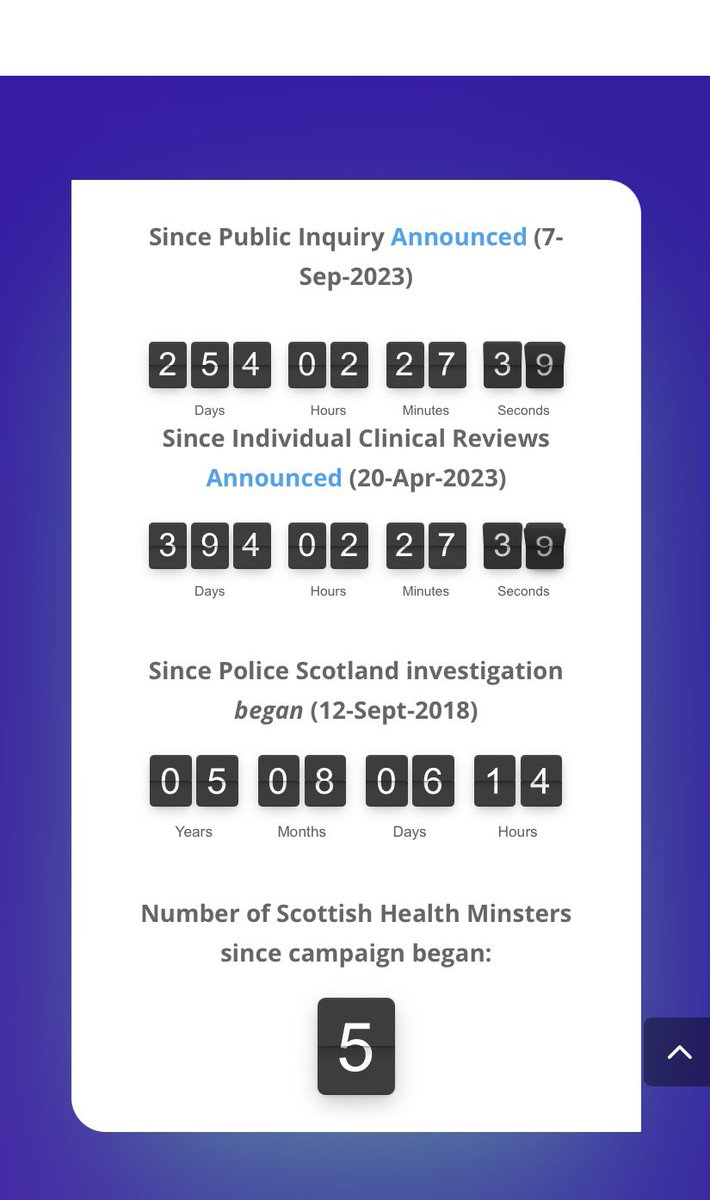 5 years, 8 months and 6 days since I first lodged a formal complaint to @PoliceScotland about Butcher Eljamel and @NHSTayside, Still NO charges, NO arrests, NO nothing! The First Minister @JohnSwinney met with the Chief Constable this week…wonder if our upcoming protest to be