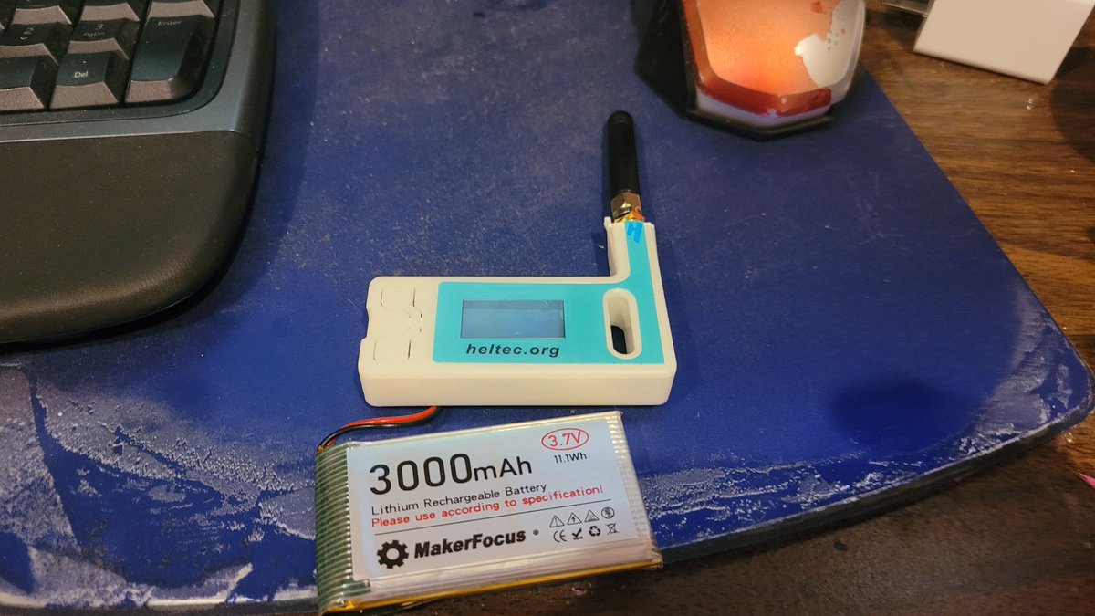 ETColCarter's tweet image. I put together my first Meshtastic device. #meshtastic