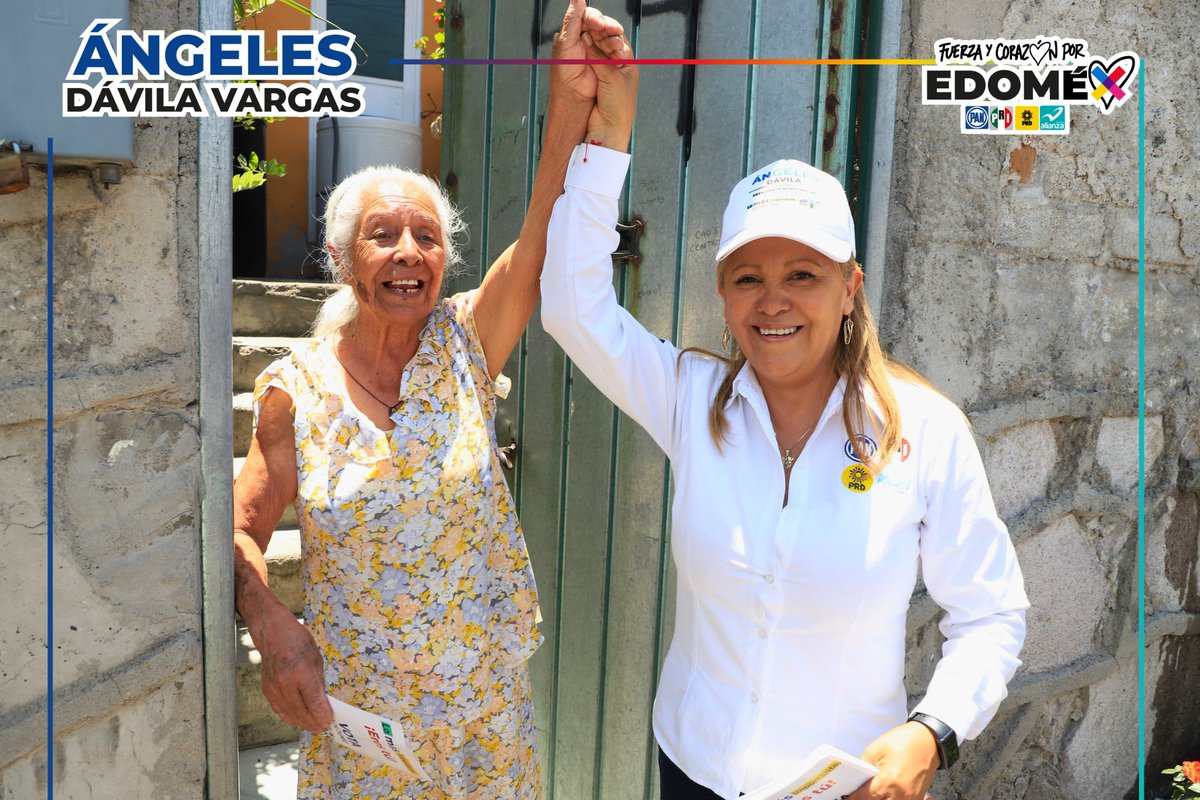 Con el apoyo y confianza de todas las generaciones, construiremos un #NicolásRomero más fuerte y próspero.

¡Juntas lograremos el cambio! Vota este 2 de junio.

#Edomex #FelizSábado