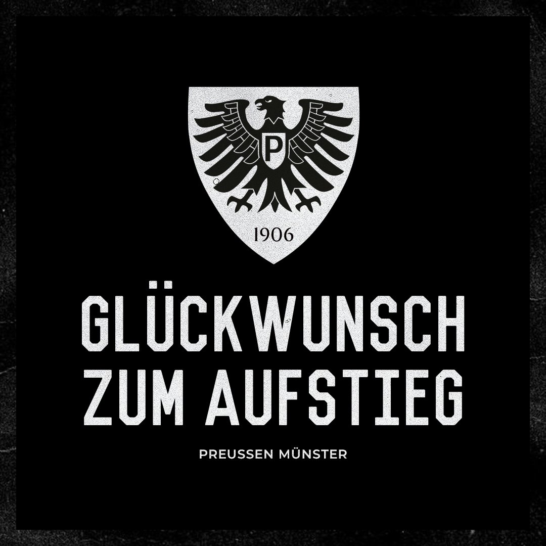 Willkommen in der 2. Bundesliga! ⚽🏀😉 Genialer Durchmarsch! 🤩 @Preussen06
#wearemuenster #unibasketsms #scp06