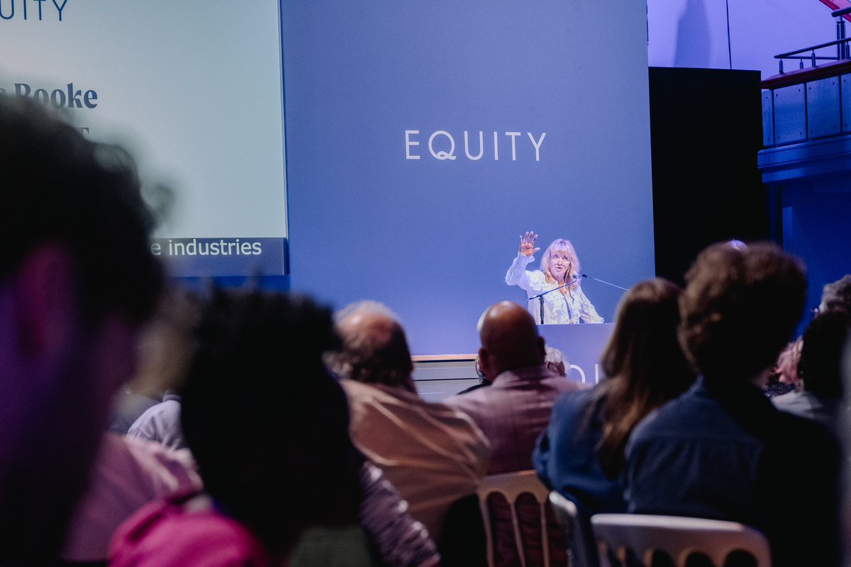 “We should never ever doubt our combined strength. We are 50,000 strong”

Equity President @LyndaRooke opens  #EquityConference2024