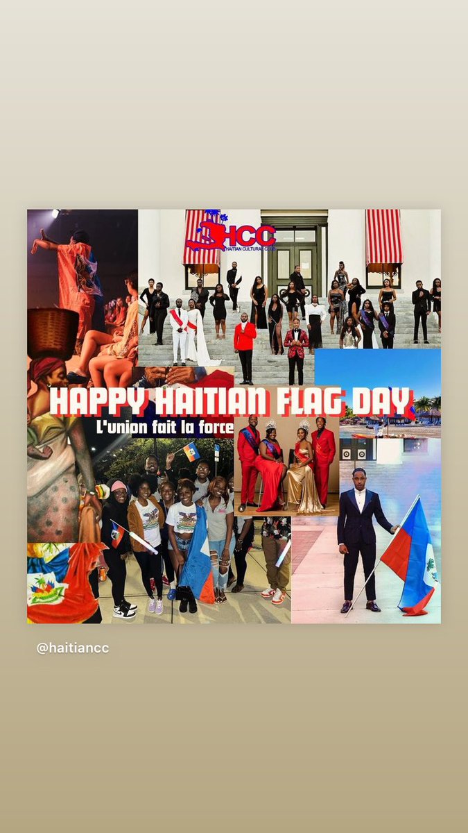 Happy Haitian Flag Day🇭🇹