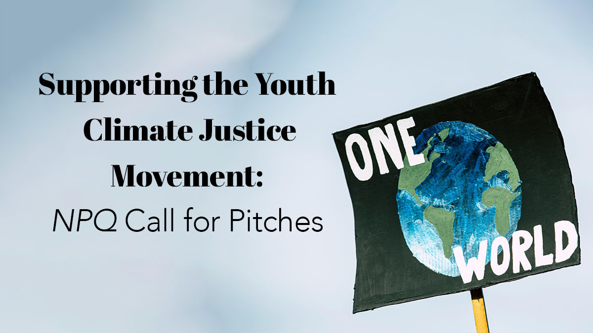 NPQ wants to know what the youth climate justice movement needs to support their goals, and what’s next for the youngest generations fighting #climatechange. Submit your writing today: bit.ly/4dGTCb9