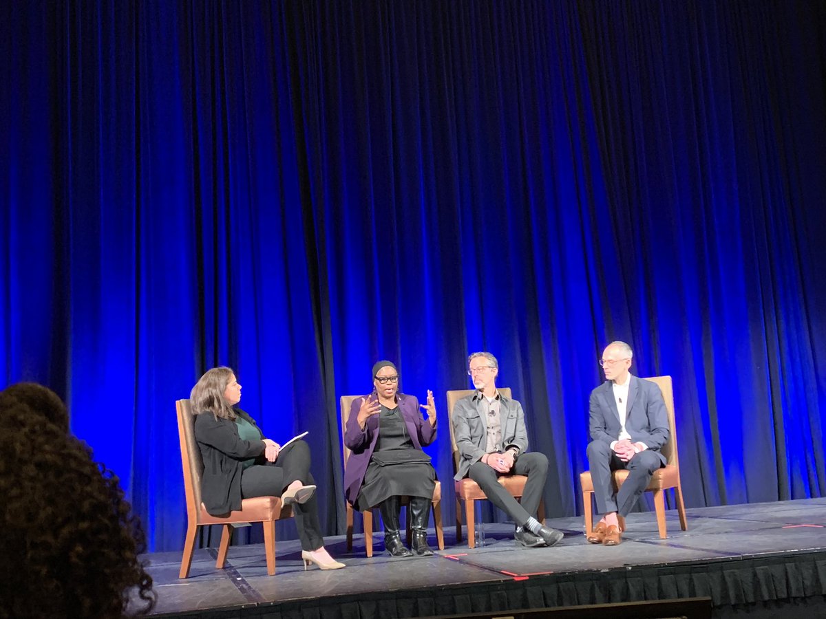 Final day of @SocietyGIM #SGIM24 Plenary Trauma-Informed Clinical Approaches to Care of Firearm Injury Victims & Families “Don’t tell stories about people, tell stories with people” “Change the narrative, support families & work hand in hand with our communities” #MedTwitter